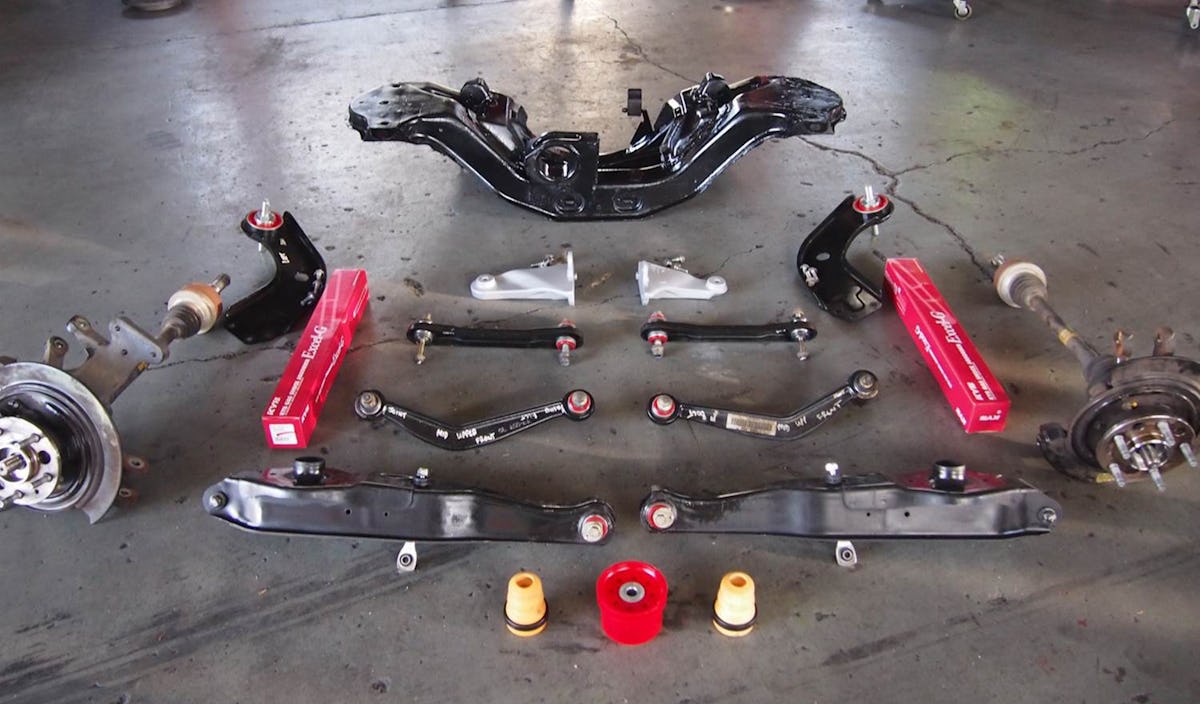 Ford falcon ba to bf rear end bush replacement